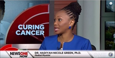 Morehouse School of Medicine Physiology Professor Dr. Hadiyah-Nicole Green was interviewed on "NewsOne Now with Roland Martin," where she discussed her revolutionary cancer treatment and what inspired her to begin researching a cure for cancer.
